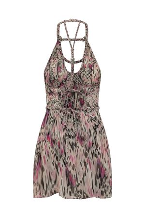 Abito corto Rozilda fucsia ISABEL MARANT | RO0769FAC2J05I40PK